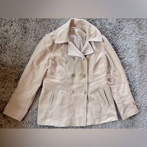 Beige Kenneth Cole Peacoat